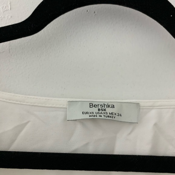 BERSHKA Button Front Blouse - Picture 2 of 2